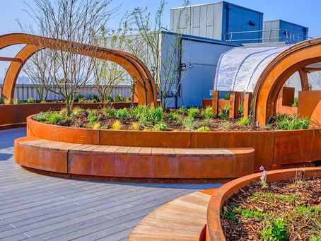 Good News From Around The World: Hospital Opens Roof Garden Where Critical Care Patients Can Enjoy the Outdoors for Hours with Full Care...