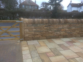traditional block paving , ryedale area