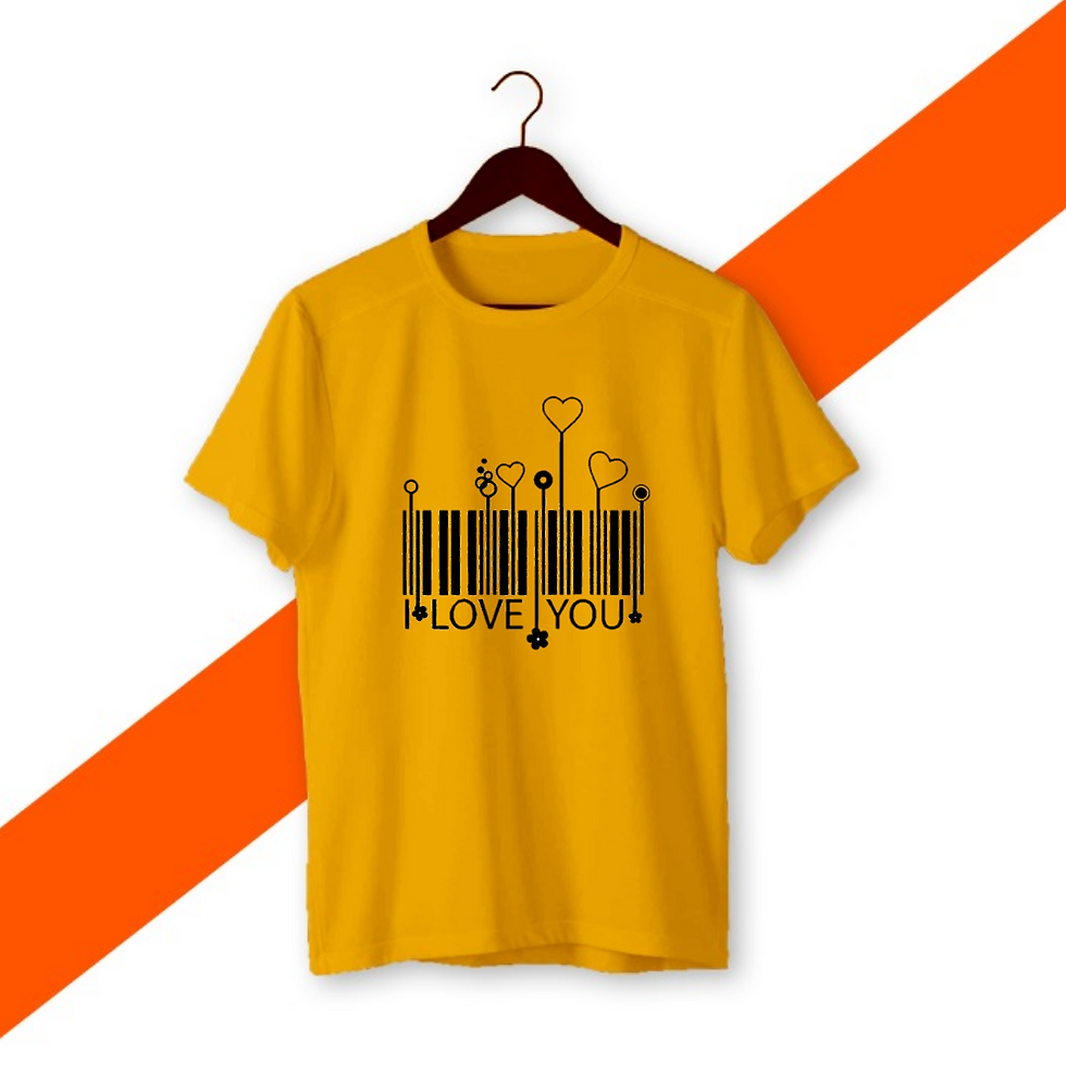 Thumbnail: I Love You T Shirt For Women's