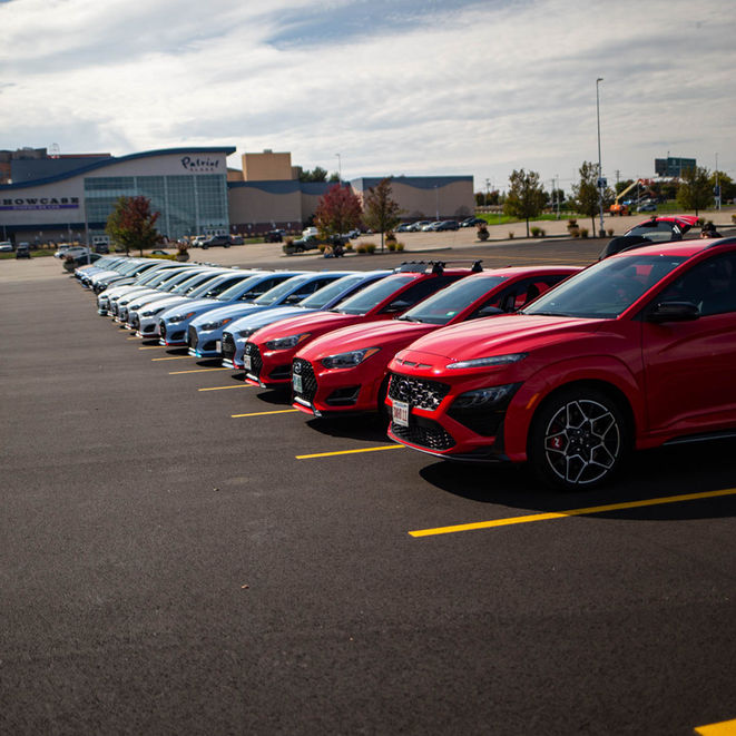 NENO and N Club New England meet with their Kona N, Veloster N, and Elantra Ns