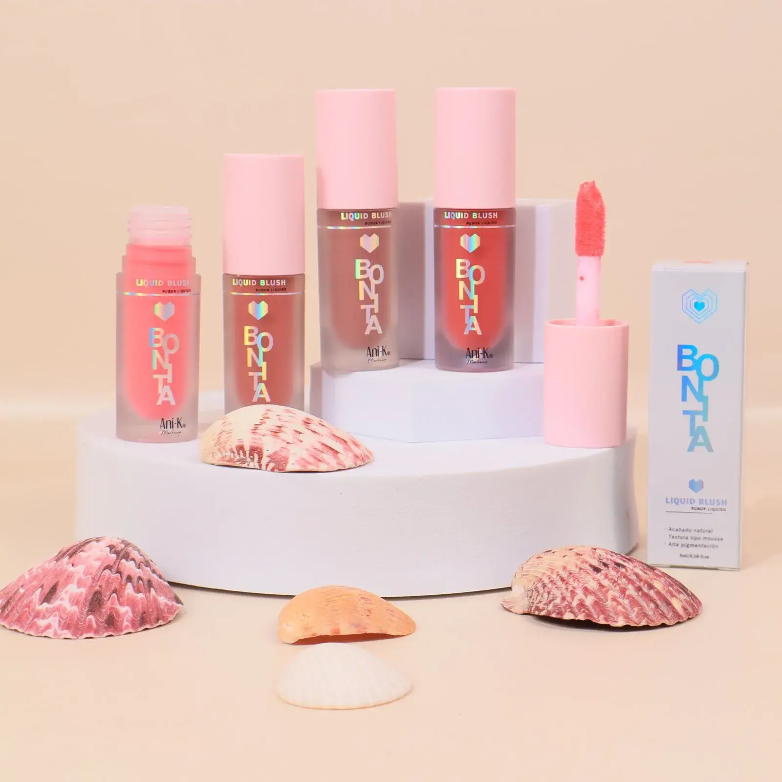 Rubor líquido Bonita