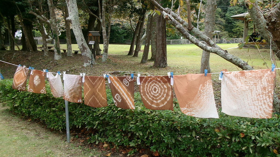 『草木染め体験』を開催しました!