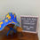 Thumbnail: Yellow and Blue Large Floral 7" Brim Reversible Sun Hat