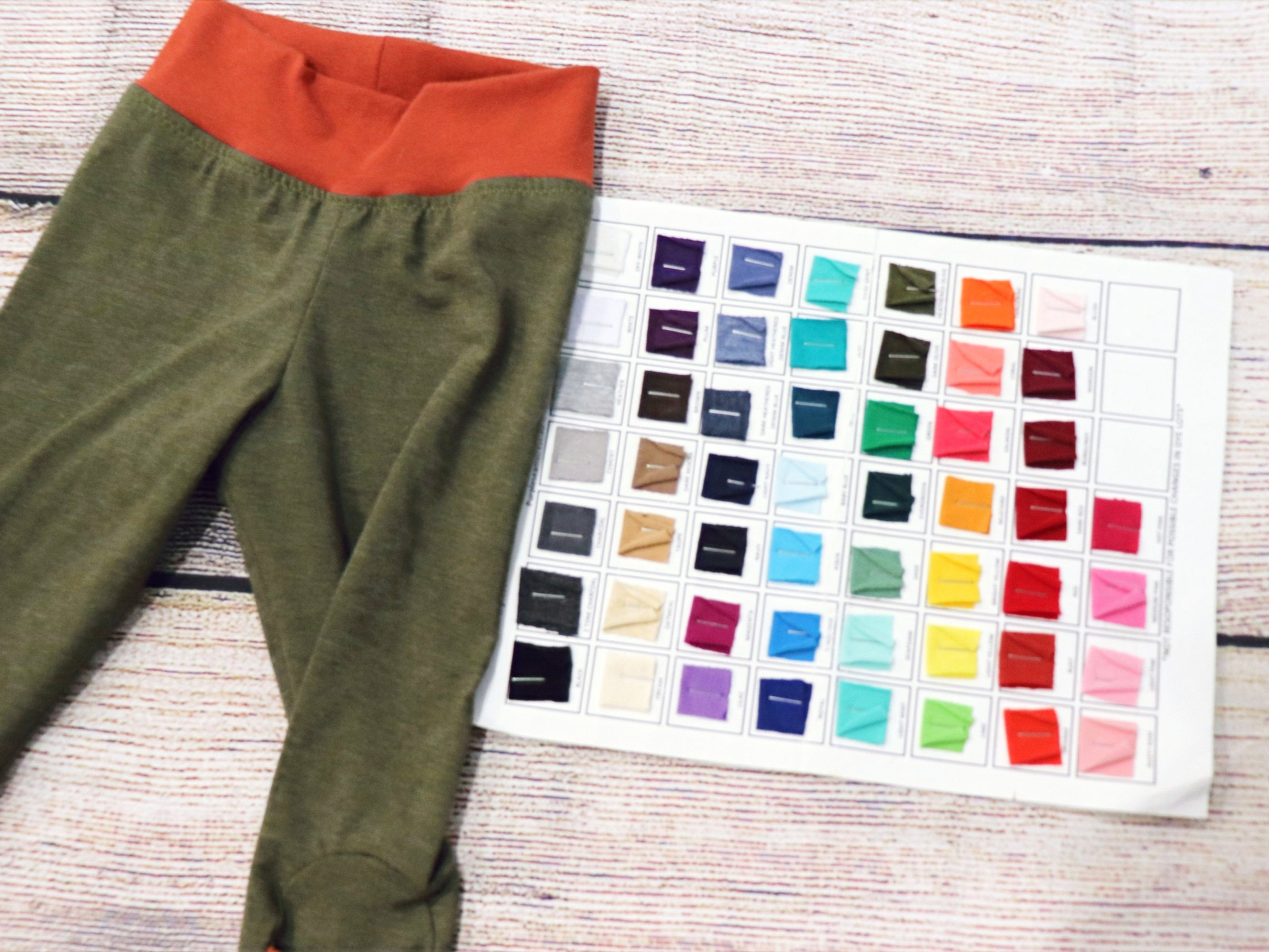 Mix 'N Match Solid color Bow Leggings- Toddler Sizes