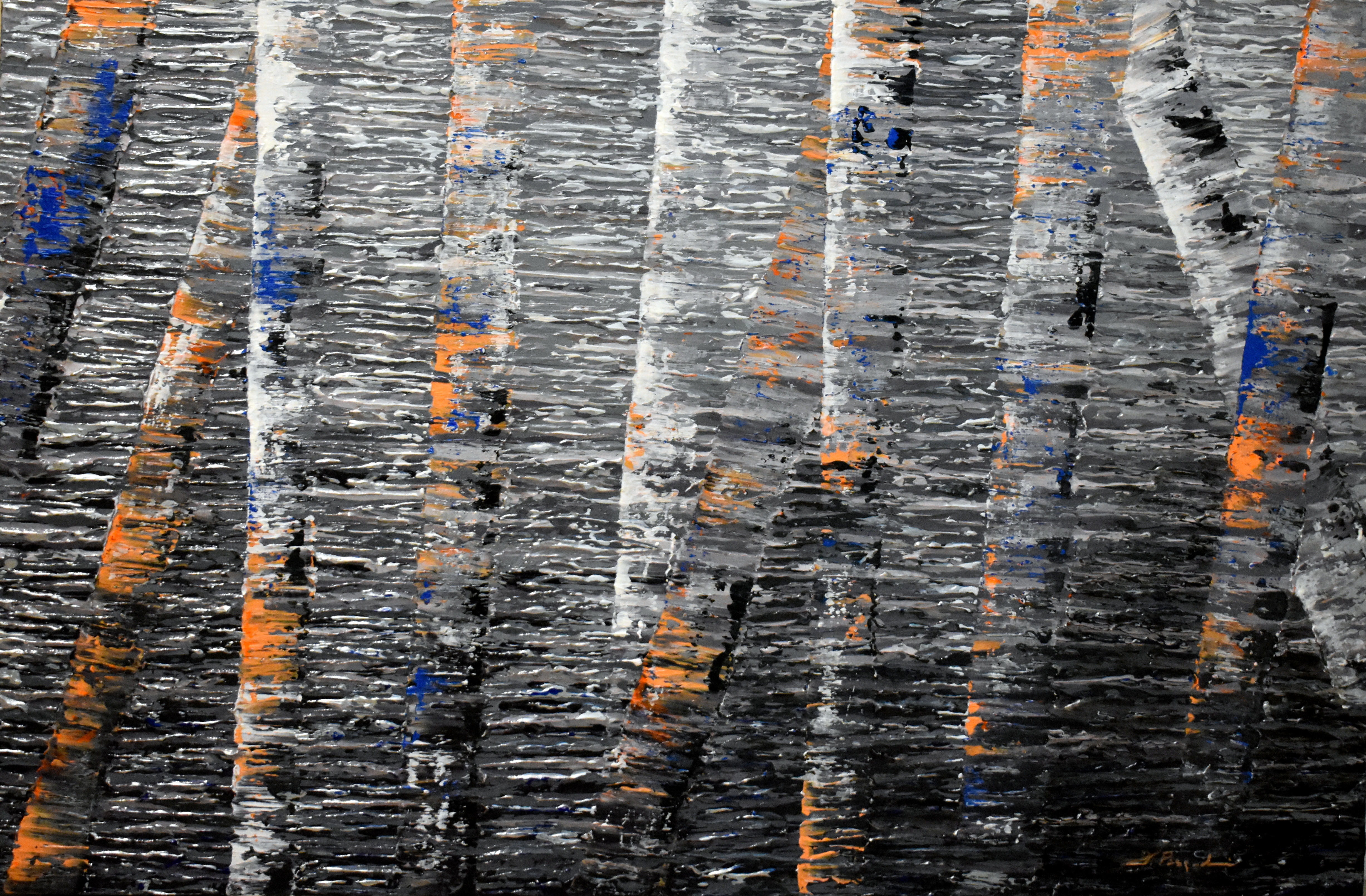 Birch Tree Reflection #4