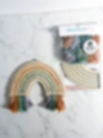 Rainbow Wood Sewing Board - Intermediate