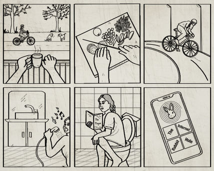 A day in pandemic life