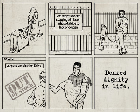 Denied dignity in life