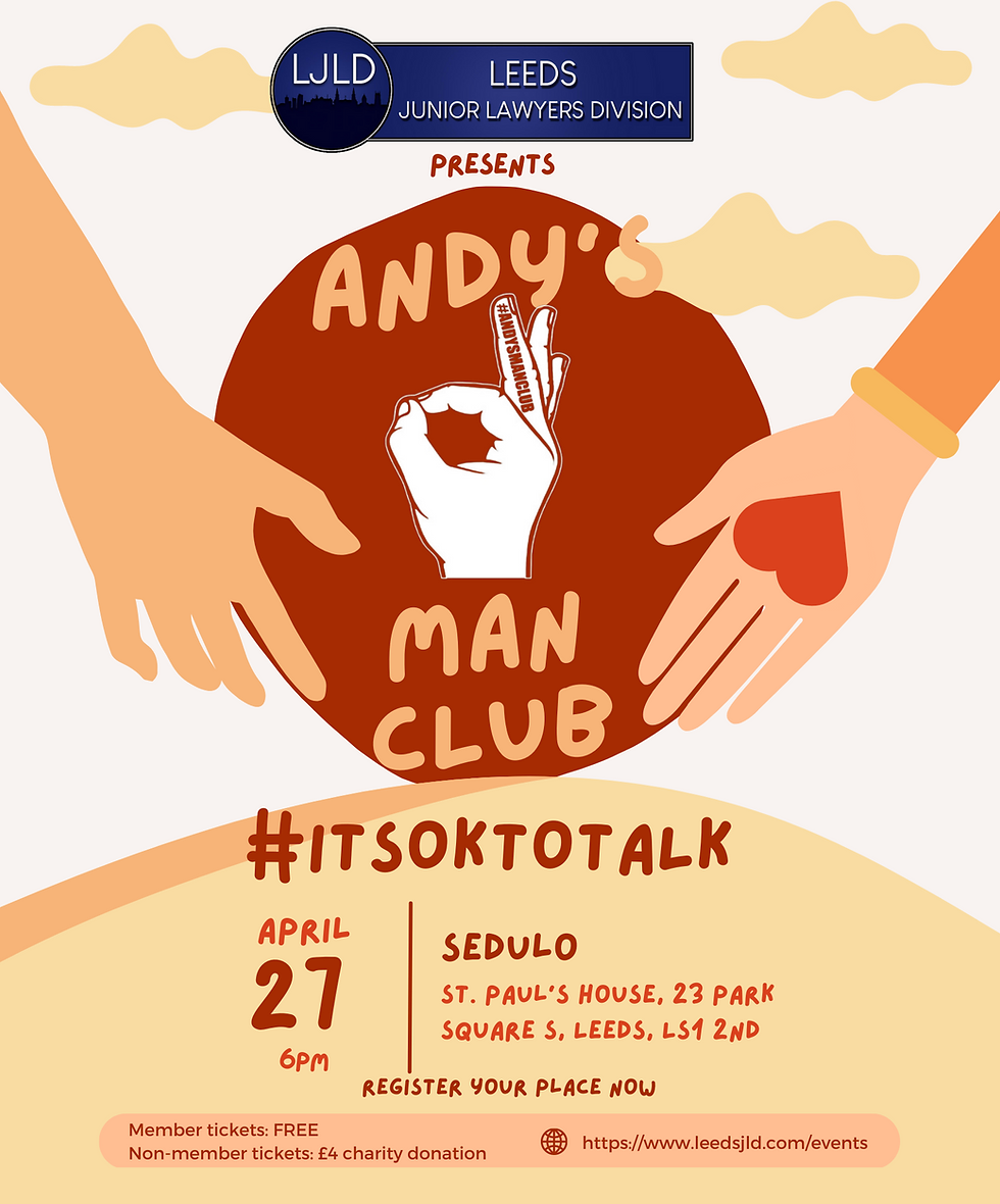 Mental Heath Talk with Andy's Man Club