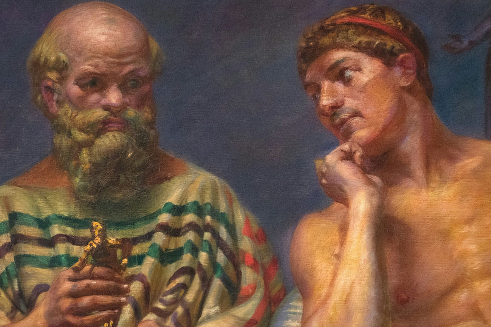 Socrates and Alcibiades