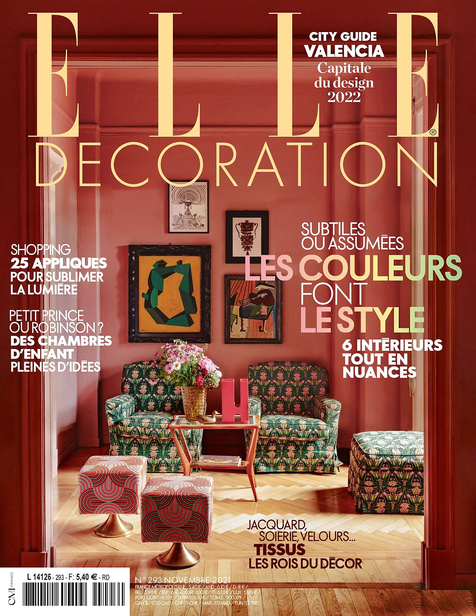 ELLE DECO NOVEMBRE 2021