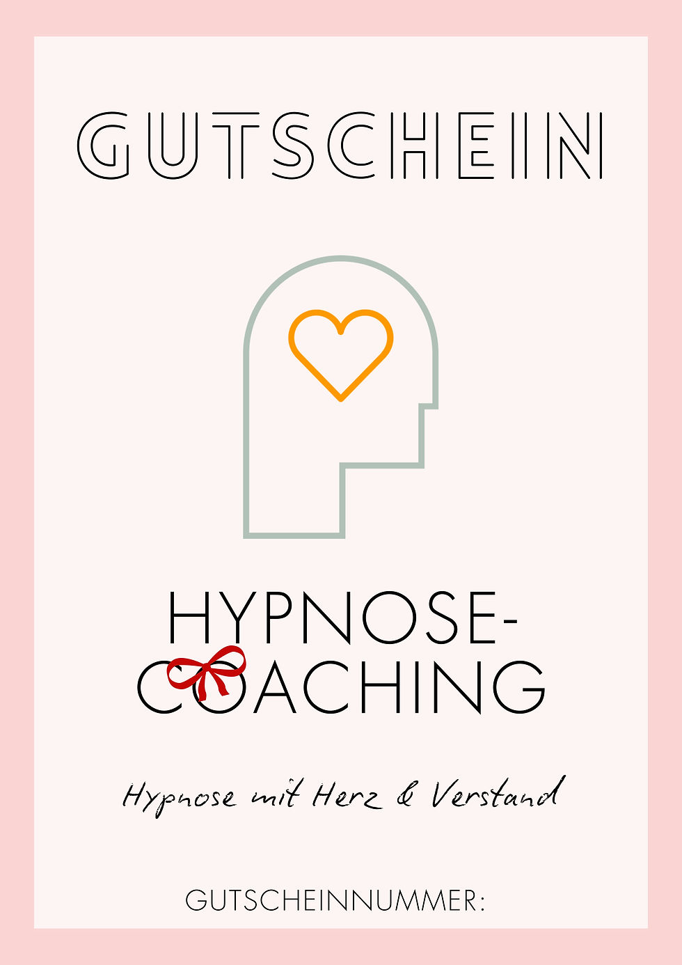 Gutschein Logo Schleife