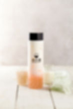 Milky Peach with White Pearl