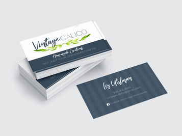 Vintage Calico Business Cards