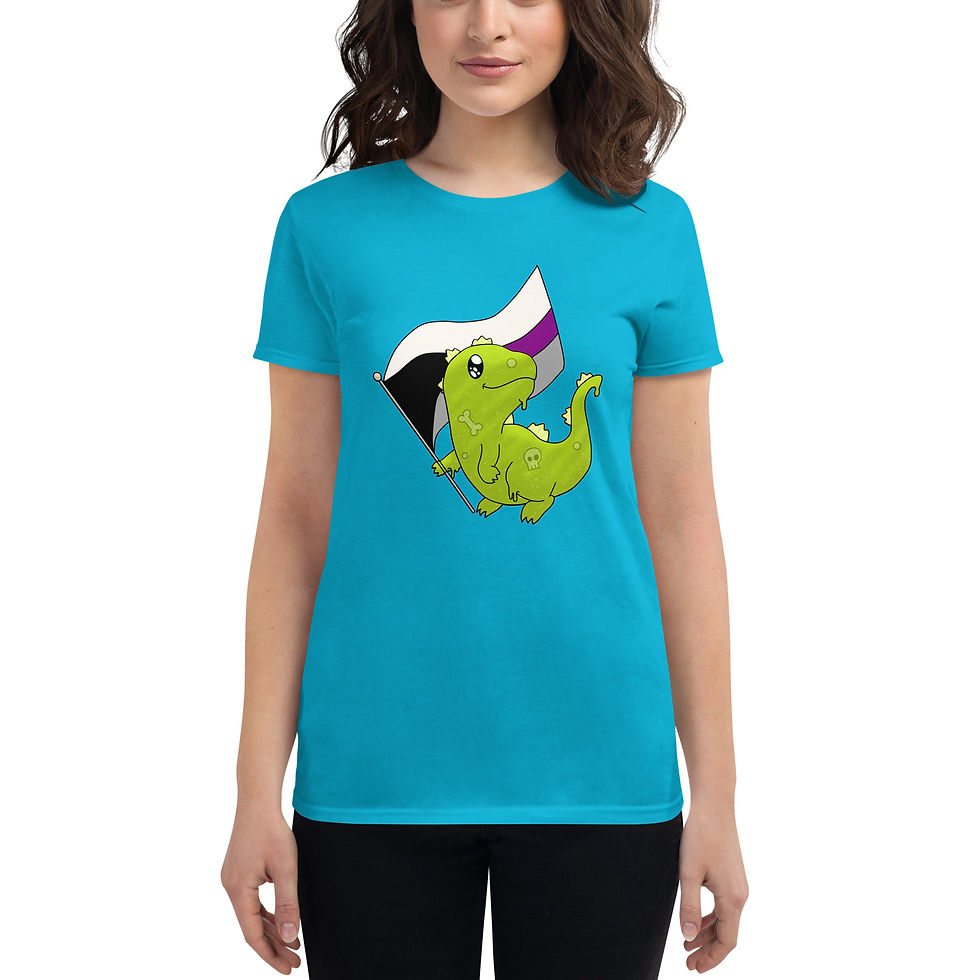 Thumbnail: Bloopzilla Demi Pride - Women's short sleeve t-shirt