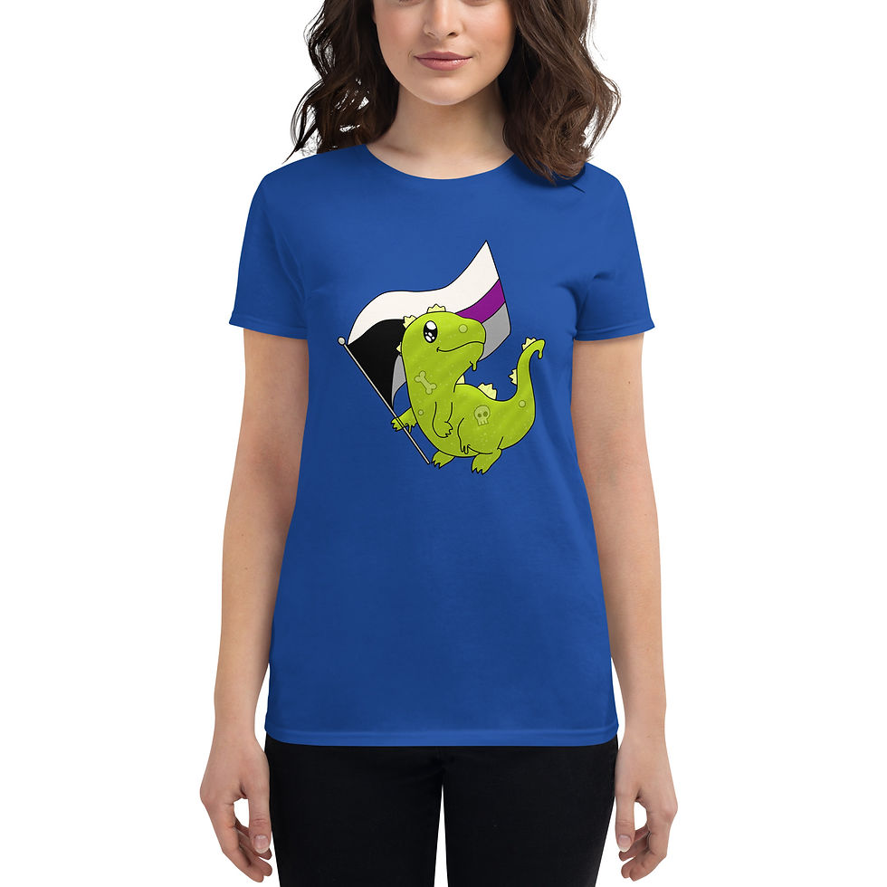 Thumbnail: Bloopzilla Demi Pride - Women's short sleeve t-shirt
