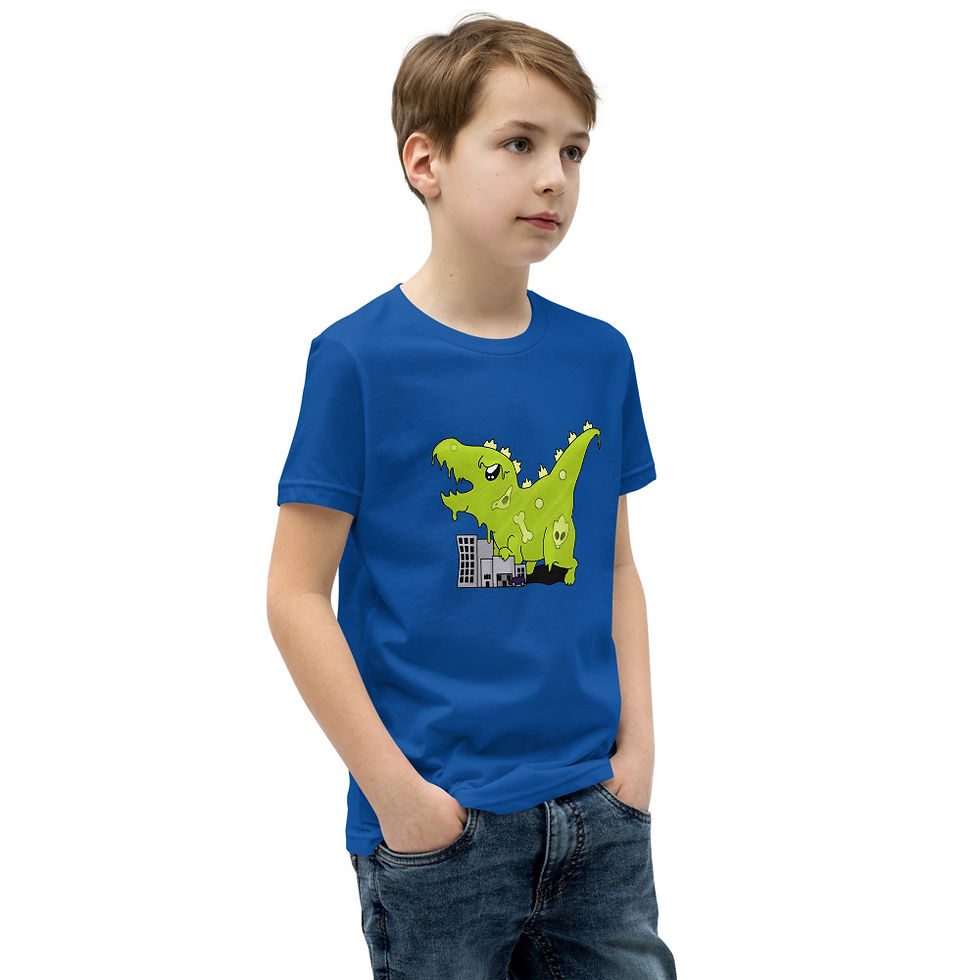 Thumbnail: Bloopzilla Youth Short Sleeve T-Shirt