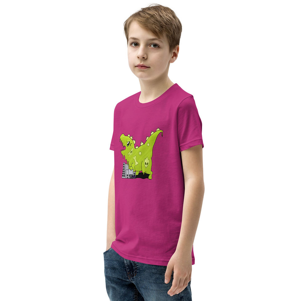 Thumbnail: Bloopzilla Youth Short Sleeve T-Shirt