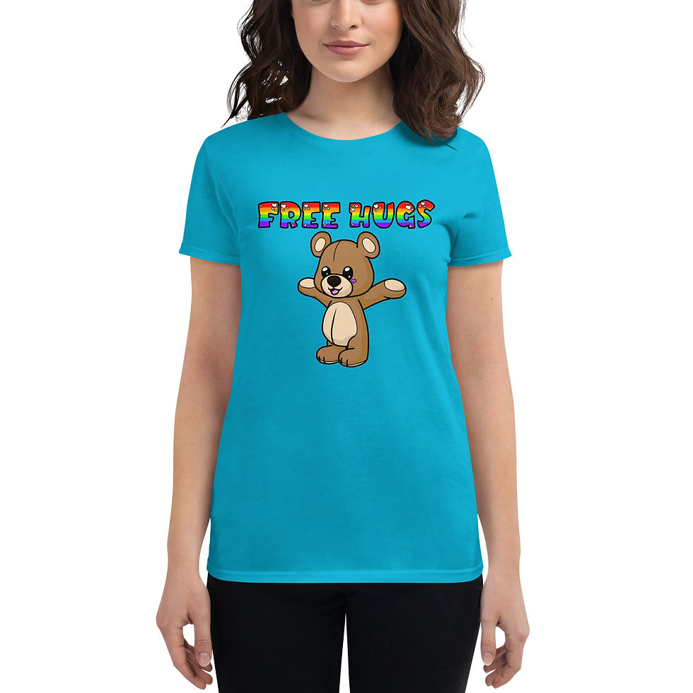 Thumbnail: Free Hugs - Women's short sleeve t-shirt