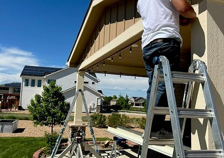representative of total install performing and installion of a magnatrak shade