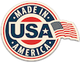 sunesta made in USA badge