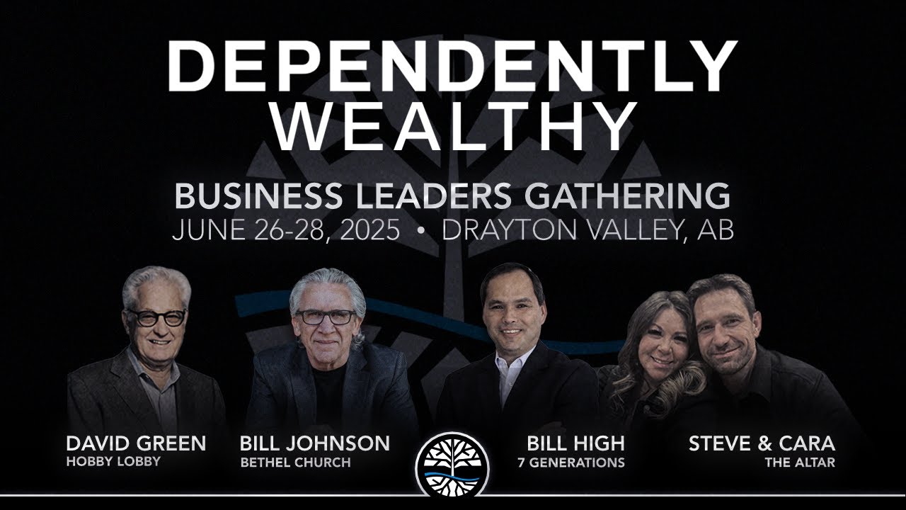 Dependently Wealthy 2025 Business Leaders Gathering promo graphic
