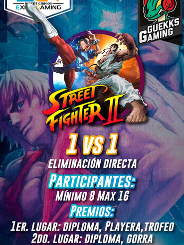 Torneo EG28 Expo Gaming San Cris Con TCG Street Fighter