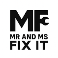 Mr and Ms Fix It logo with wrench