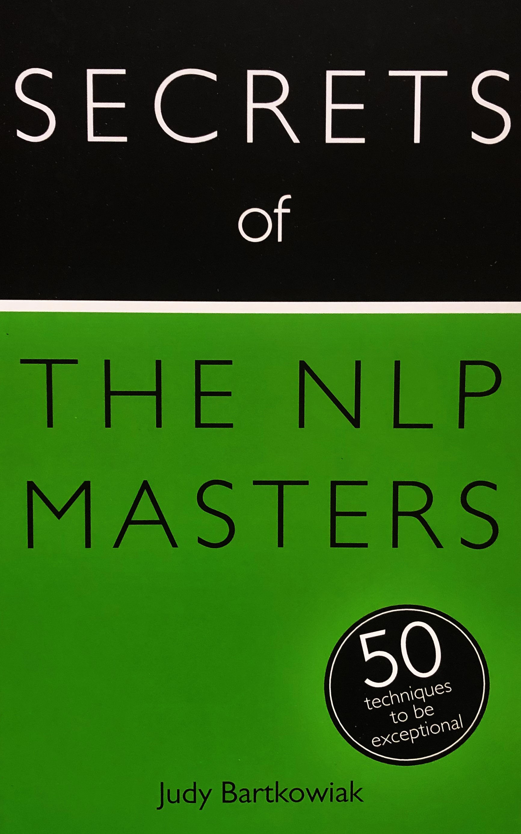 Secrets of the NLP Masters