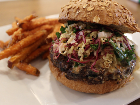 Sustainable Recipe Series: The Power Protein VegeNation Burger