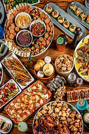 photo of snack spread from spin