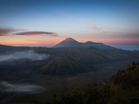 Sunrise at King Kong Hill, Mount Bromo, Java, Indonesia