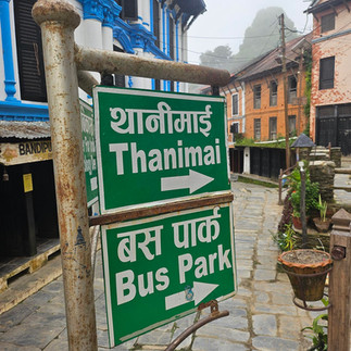 In the village of Bandipur, Nepal