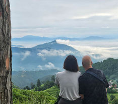 Thanimai sunrise viewpoint in Bandipur, Nepal