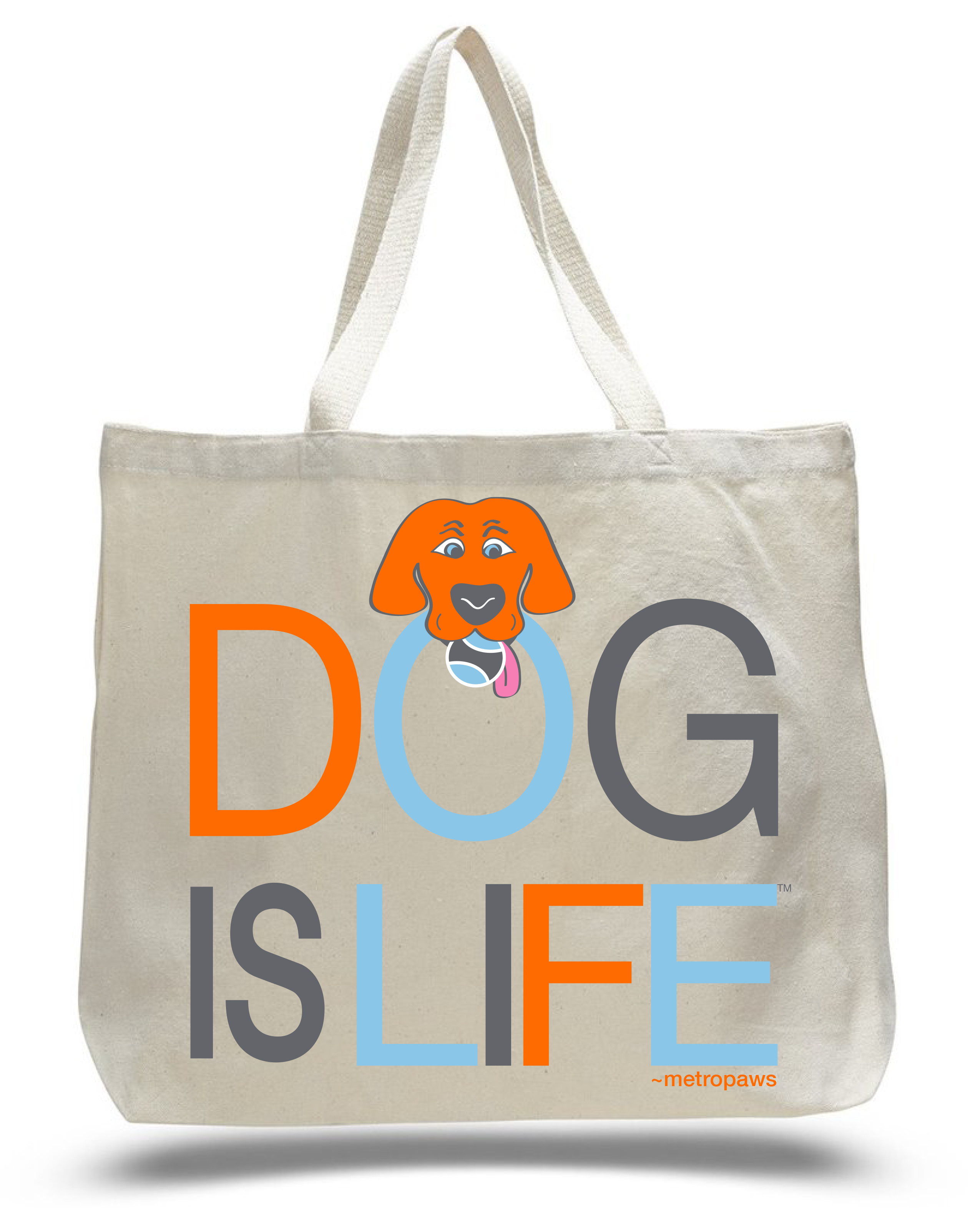 Dog is Life Tote Bag