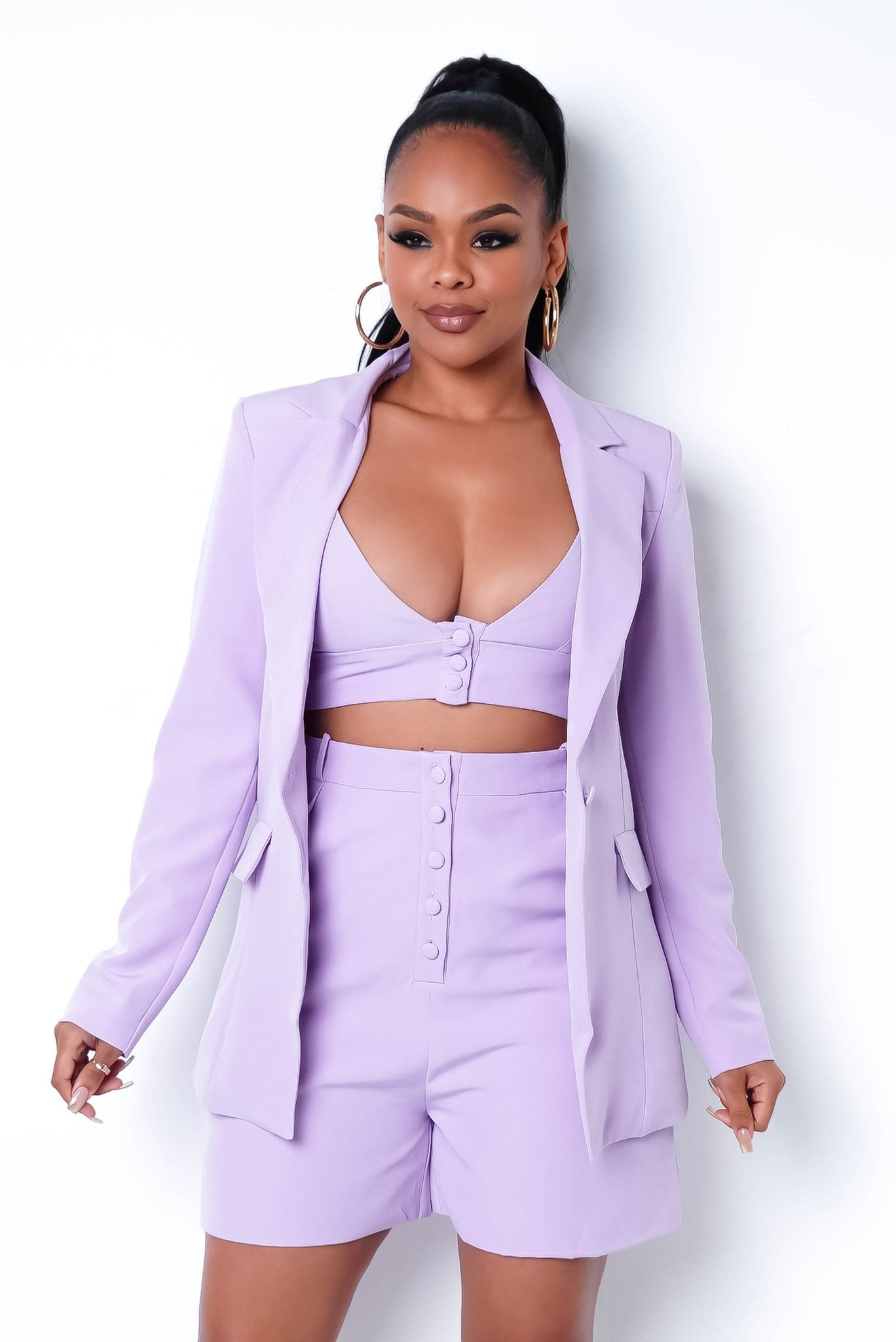 All Occasion Three Piece Set - Lavender