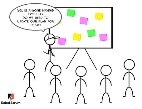 Management by Exception at the Daily Scrum