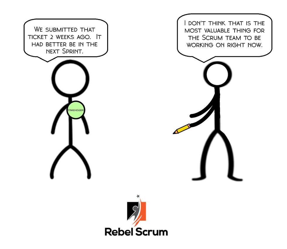 The purpose of the Product Owner