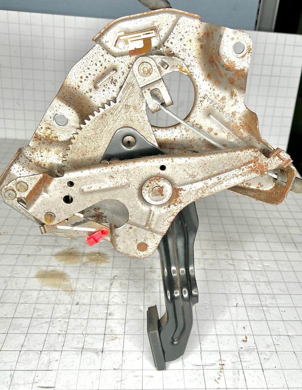 Thumbnail: 2002 2008 Dodge Ram 1500 Oem Parking Brake Level Pedal Assembly Part 52010176Ag