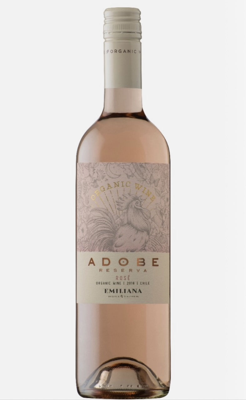 Adobe Organic Reserva Rosé 2024 | Sauvignon Blanc | Casablanca Valley, Chile | 750 mL | 12 alc % | sugar 6 g/L | screw cap | LCBO +274399 | $12.95