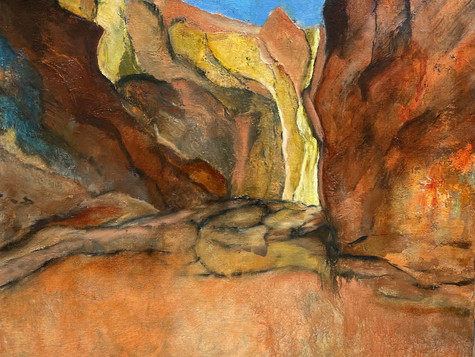 Death Valley, Oil on Canvas, 36 x 36, 2021.jpeg