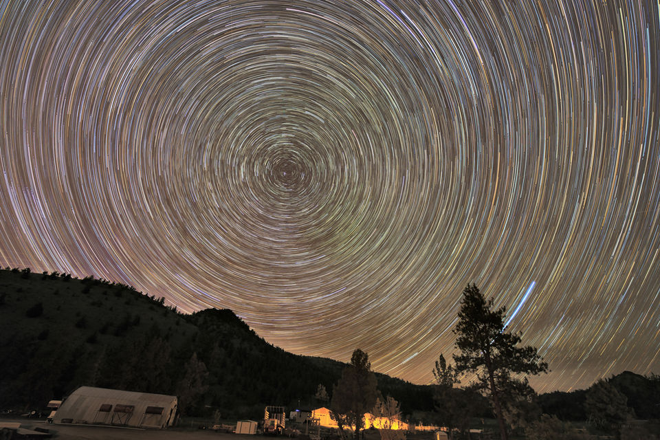 Star trails