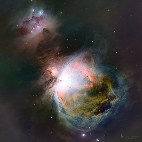 A colorful nebula
