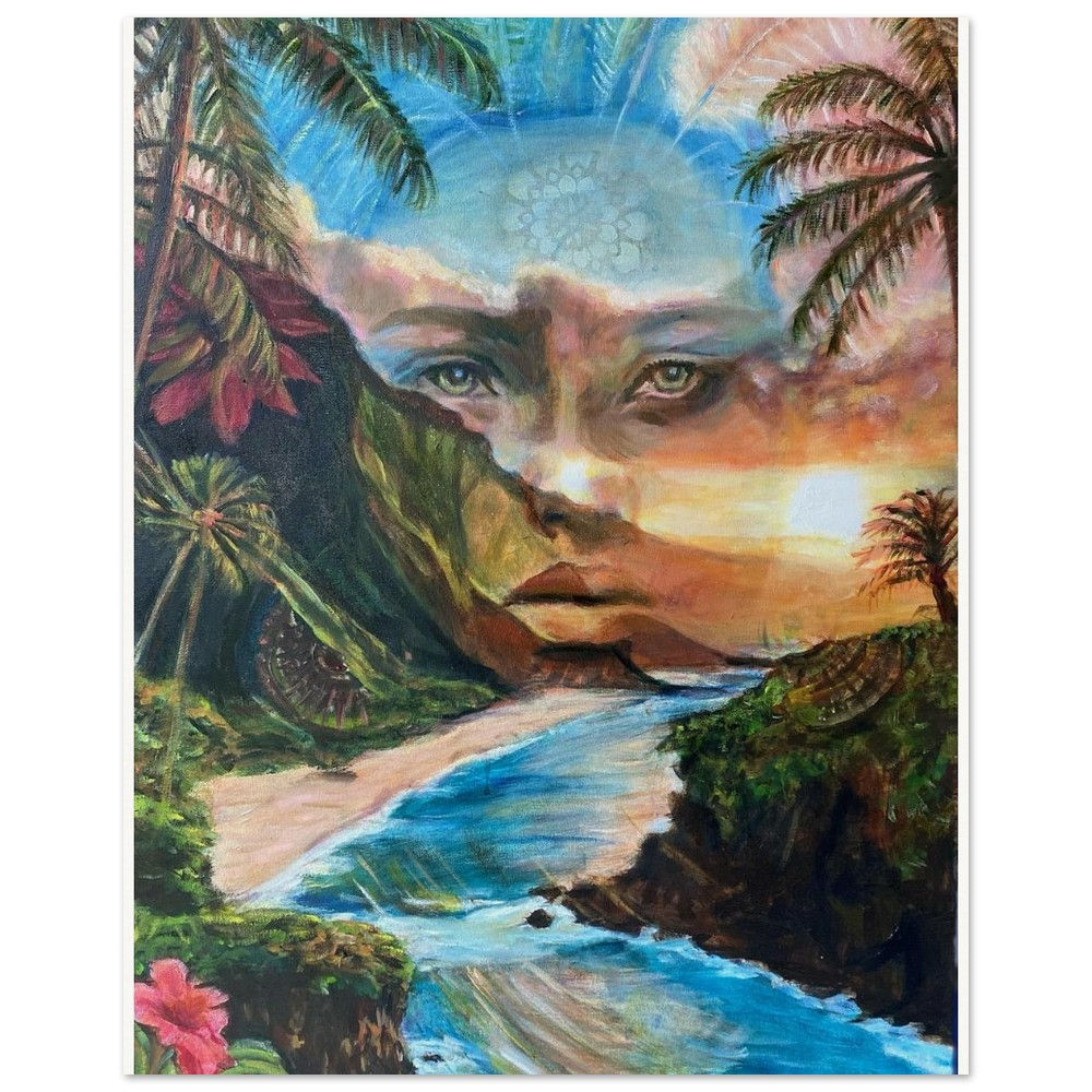 Fine Art Print of 'Papahanamoku (Earth Mother)'