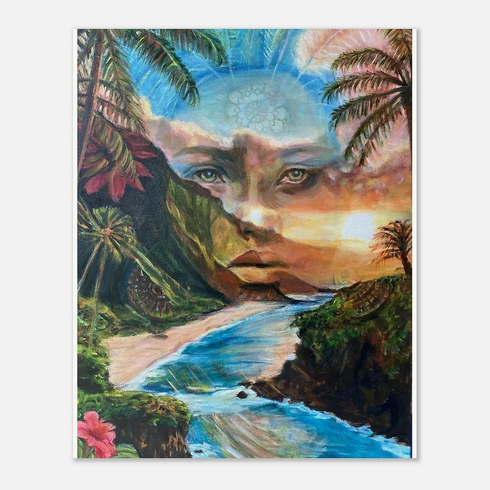 Thumbnail: Fine Art Print of 'Papahanamoku (Earth Mother)'