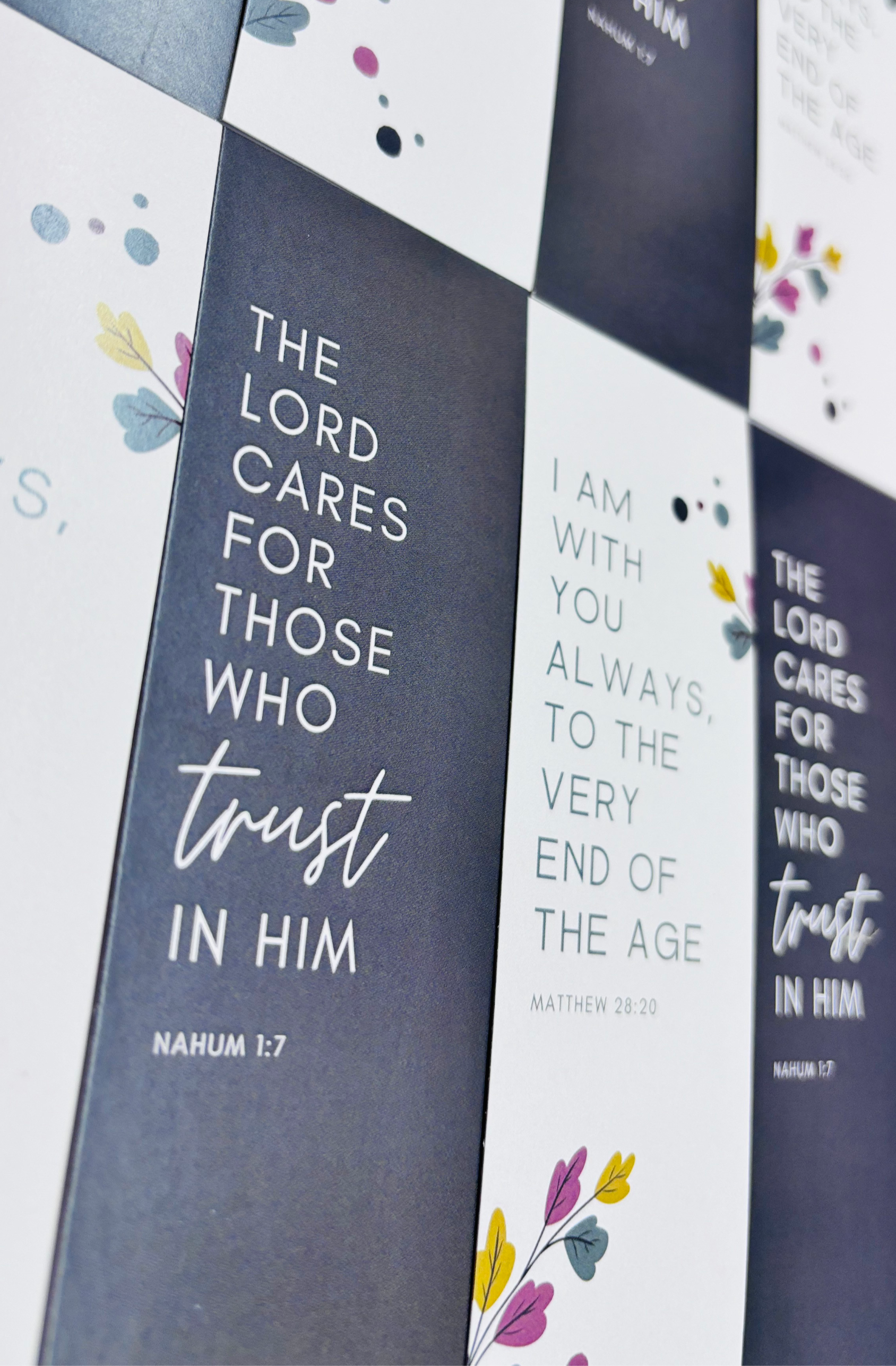 Grey Bookmarks - Pack of 2