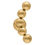 Μικρογραφία: BALL CURVE EARBARBELL ZIRCONLINE