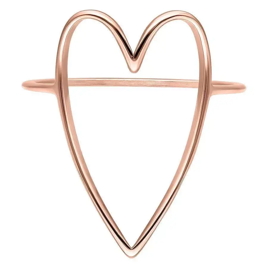 SMALL HEART RING ROSELINE