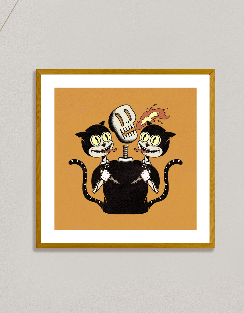 Μικρογραφία: Evil Cats Posters 40x40cm