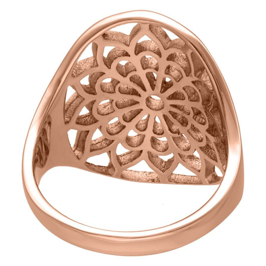 Μικρογραφία: ROSE GOLDEN BOHO FLOWER RING ROSEGOLD